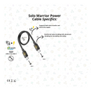 Solo Warrior Power Cable (v.2)