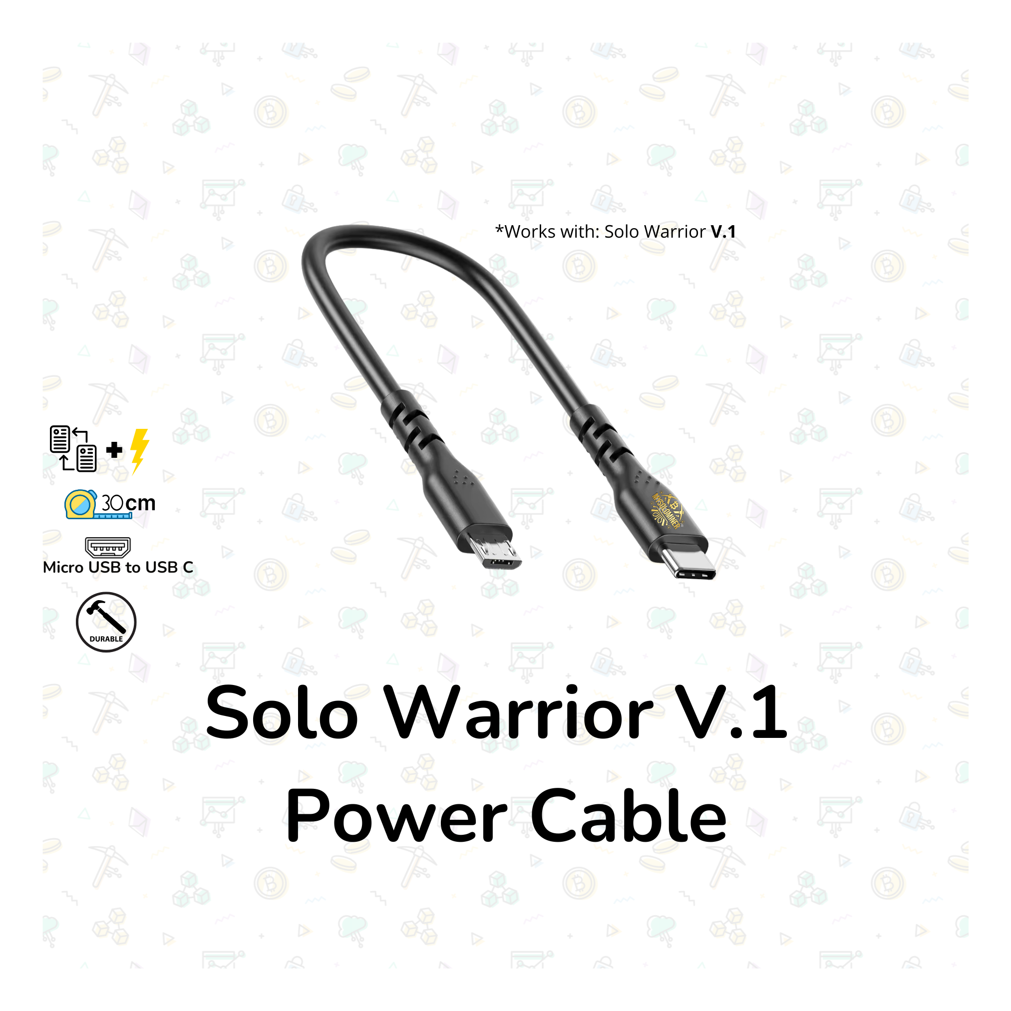 Solo Warrior Power Cable (V.1)